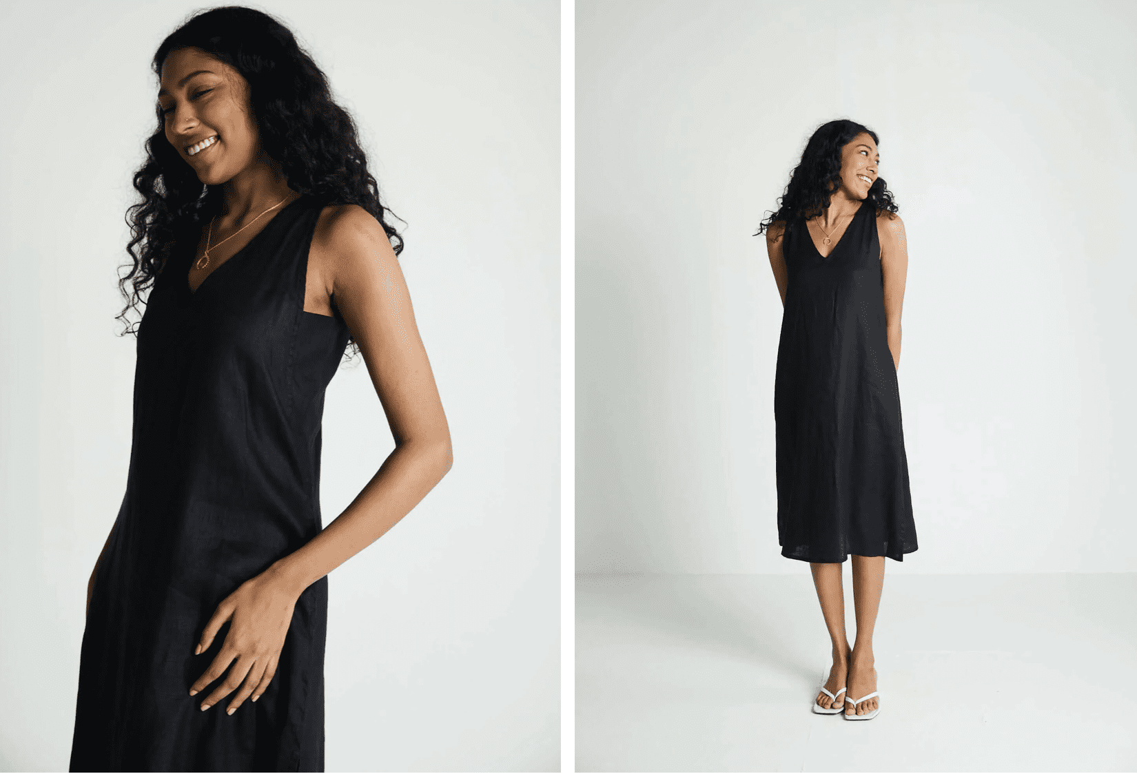 The Hemp Noir Dress